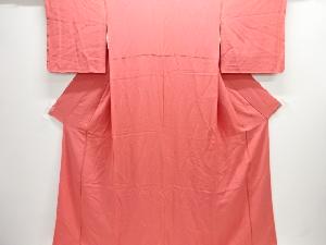 一つ紋色無地着物